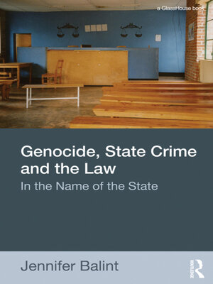 cover image of Genocide, State Crime and the Law